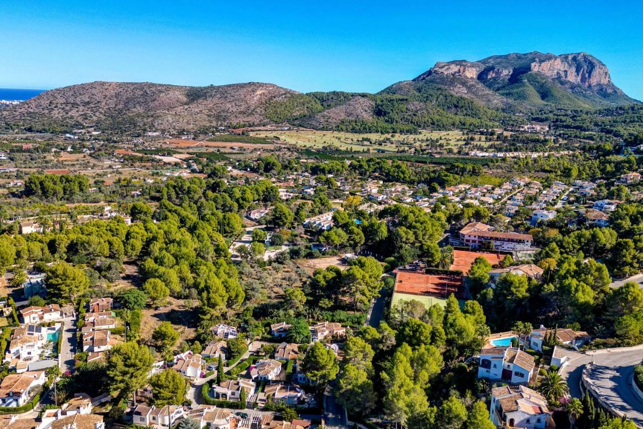 Ruhiges Eckreihenhaus Mit Pool In La Sella Zarzas One Denia Villa Pedreguer Exterior foto