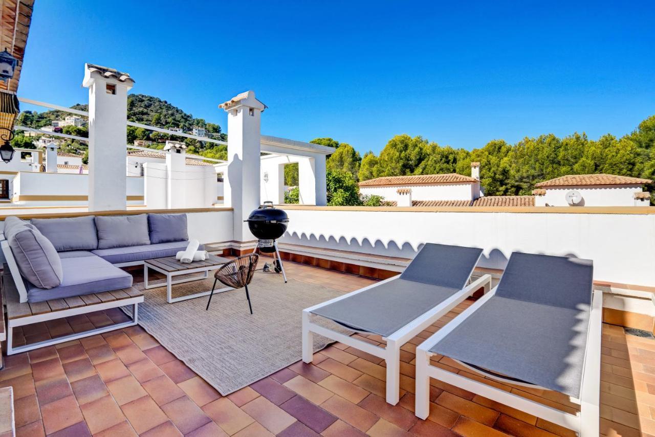 Ruhiges Eckreihenhaus Mit Pool In La Sella Zarzas One Denia Villa Pedreguer Exterior foto