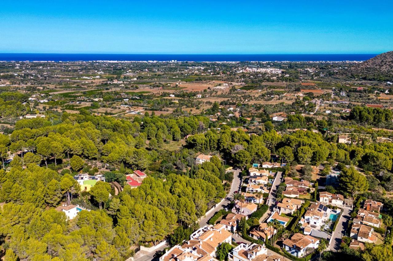 Ruhiges Eckreihenhaus Mit Pool In La Sella Zarzas One Denia Villa Pedreguer Exterior foto